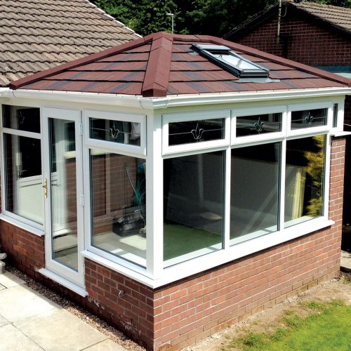 lightweight tiled conservatory roof