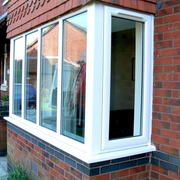 White vented window replacement