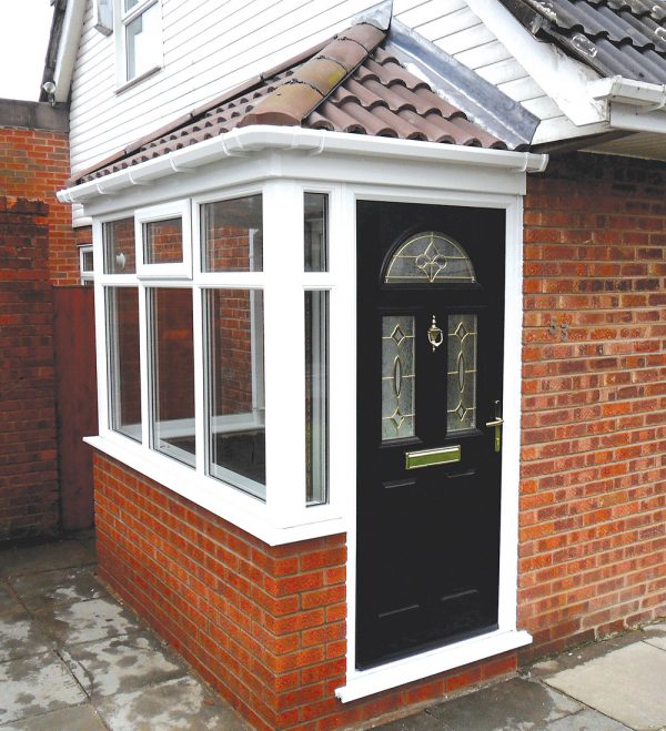 Side Porch Brick And UPVC Porches St Helens Windows