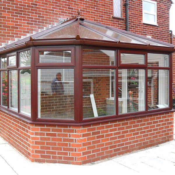 Rosewood upvc victorian conservatory