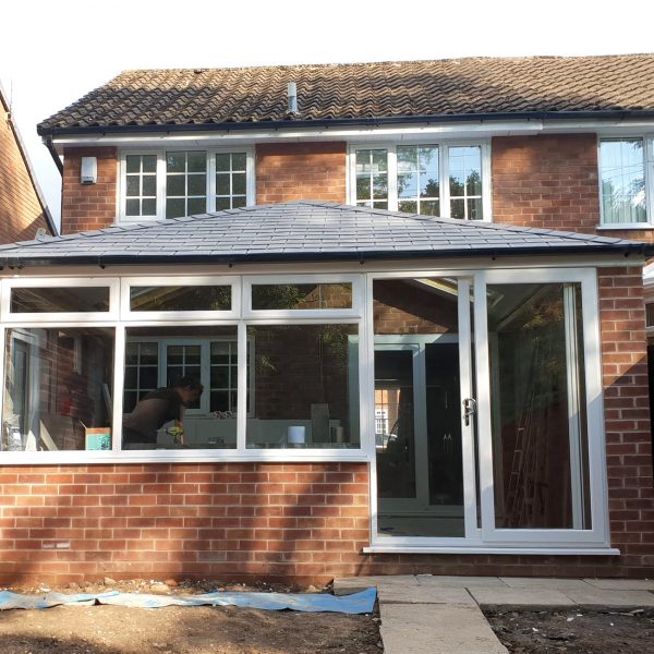 Insulation Conservatory With Solid tile Roof