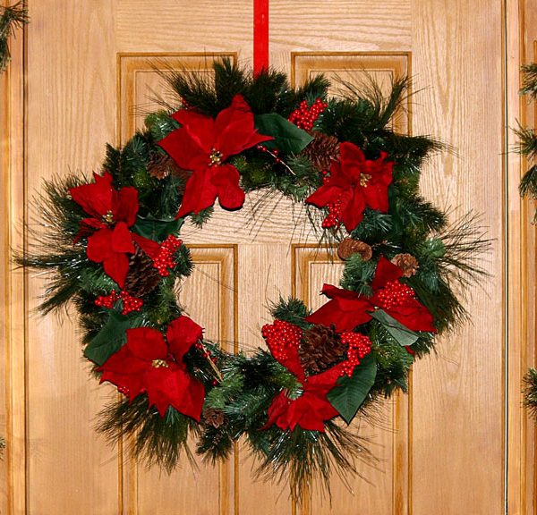 Christmas door decoration