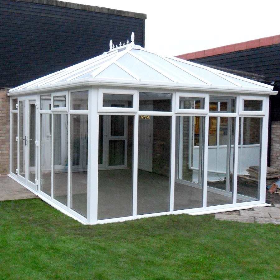 white glass room in st helens